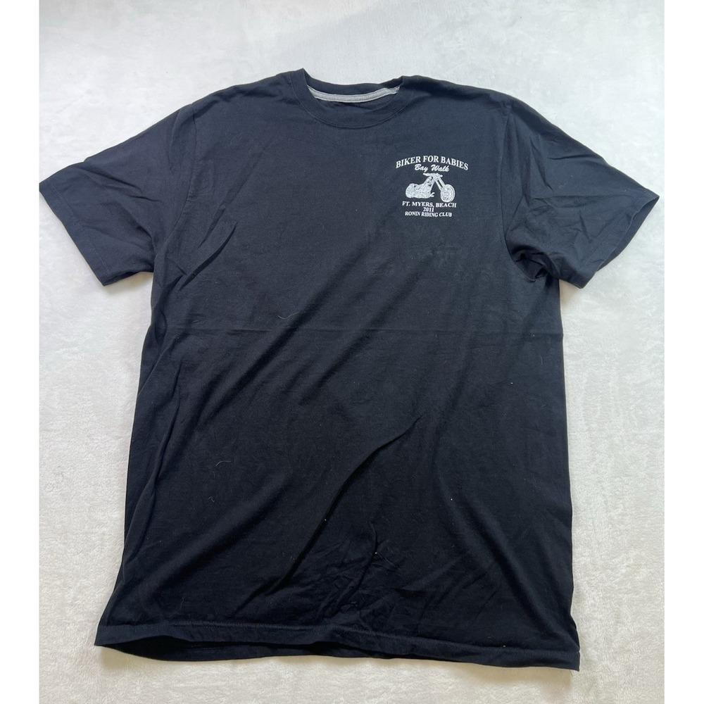 Vintage 2011 Nike Bikers For Babies March Of Dimes Ronin Riding Club Shirt XL